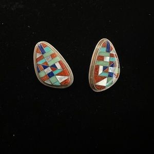 DTR Sterling Earrings pierced Jay King